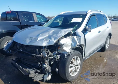 2018 Nissan Rogue Sv z USA, uszkodzony, nr VIN KNMAT2MT3JP506085